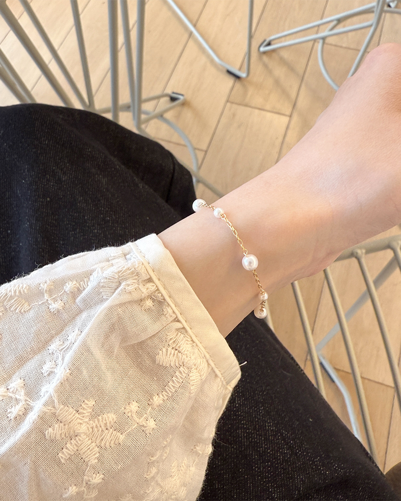 パールポイントブレスレット | ファッション通販サイト NUGU