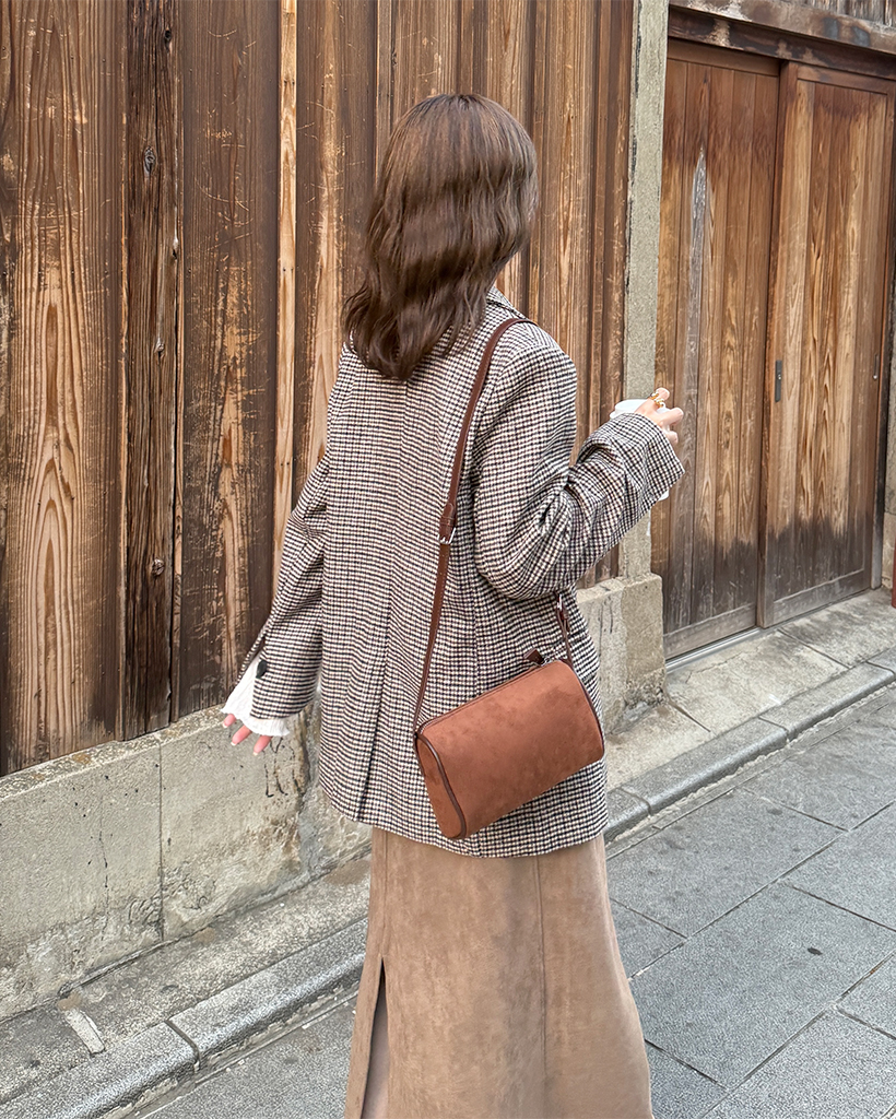 ハウンドトゥースチェックジャケット | ファッション通販サイト NUGU