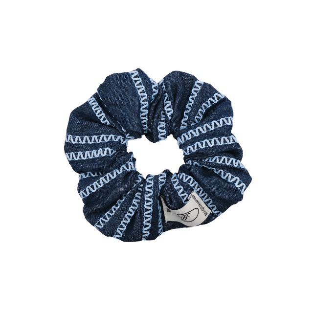 stitch denim scrunchie | ファッション通販サイト NUGU