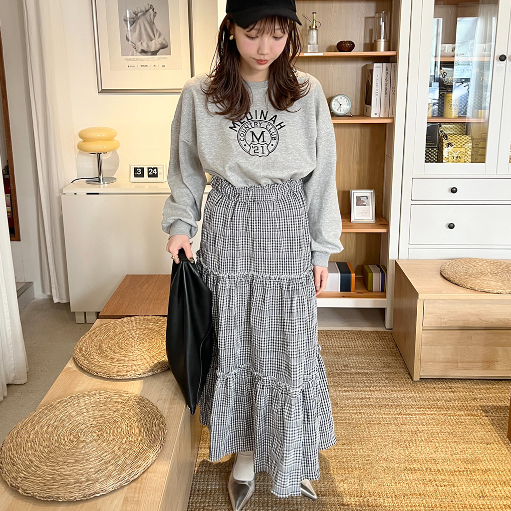 チェックカンカンスカート | ファッション通販サイト NUGU