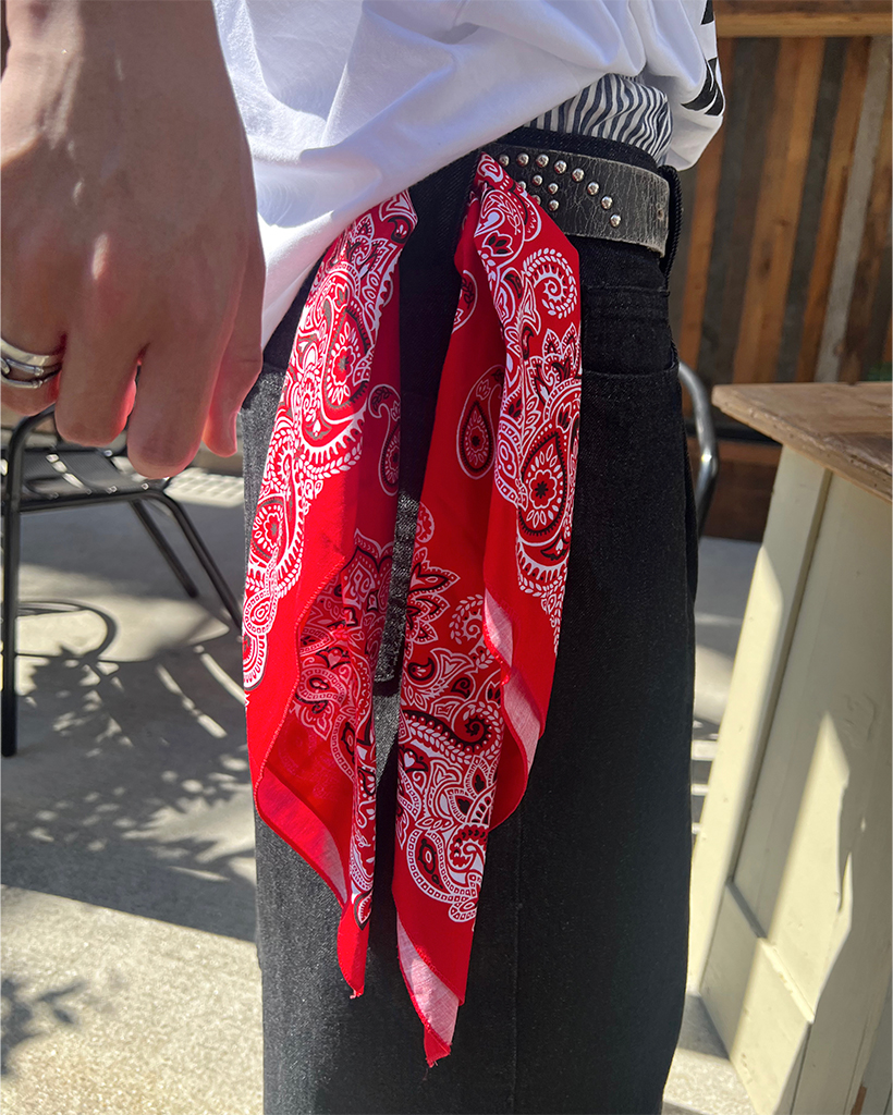 カラフルペイズリーバンダナ | ファッション通販サイト NUGU