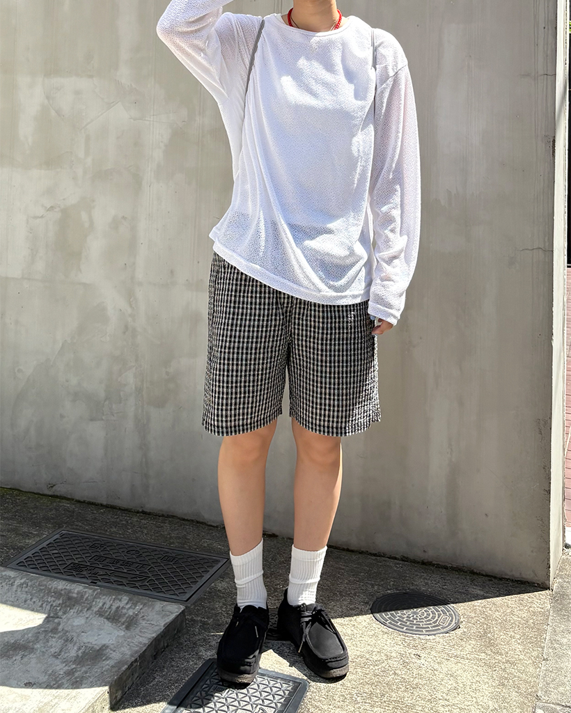 VETEMENTS ／Magic Unicorn ショートパンツ ウォーターギミックショートパンツ(80cm カーキ): キッズ