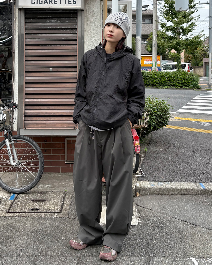 ユニセックス)タックワイドスラックス | ファッション通販サイト NUGU