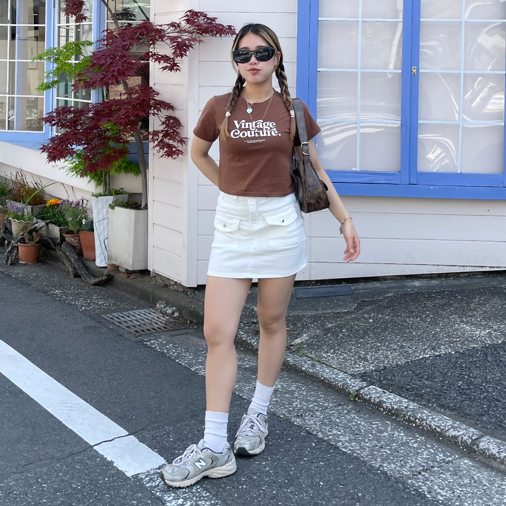 ダブルポケットミニスカート | ファッション通販サイト NUGU