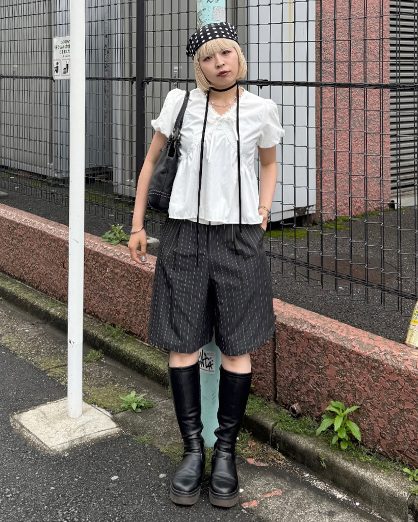 misha&puff ストライプ フリルパンツ 12-18m misha&puff ストライプ フリルパンツ 12-18m