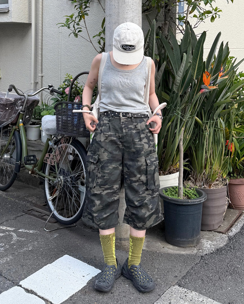 迷彩柄ハーフパンツ | ファッション通販サイト NUGU