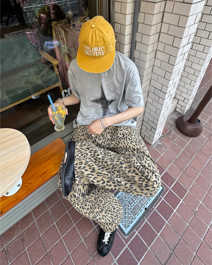 金華山みわっちページです☆ レオパードワイドパンツ | ファッション通販サイト NUGU