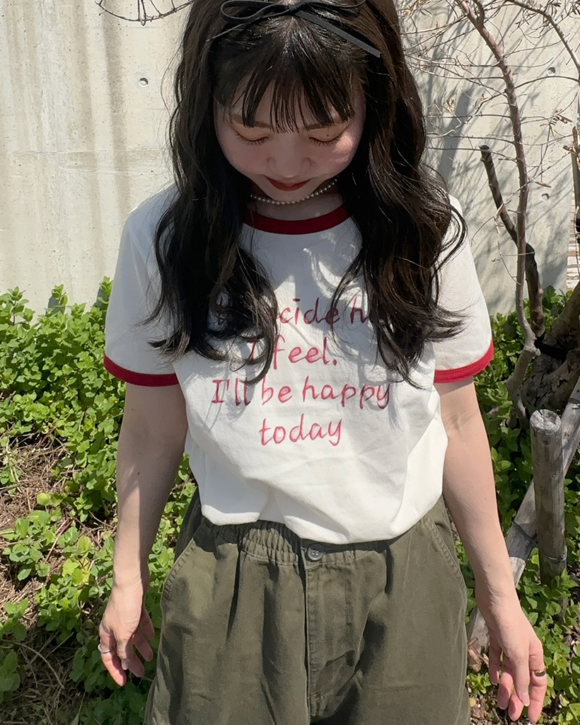 courrèges 赤 アンサンブル ブルー ホワイト　Tシャツ　 9R 5．6oz ハイクオリティーTシャツ 5001－01 069