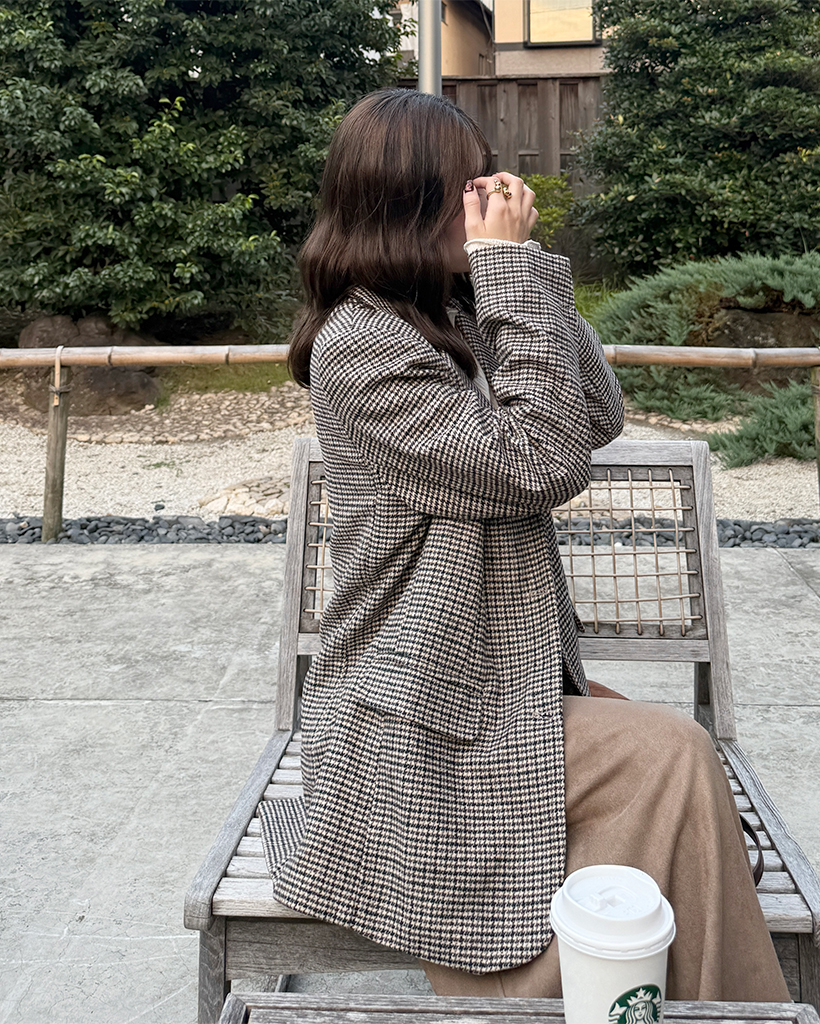 jent louis ジェントルイス ブラウン フード付き ジャケット jent louis ジェントルイス ブラウン フード付き ジャケット - メルカリ