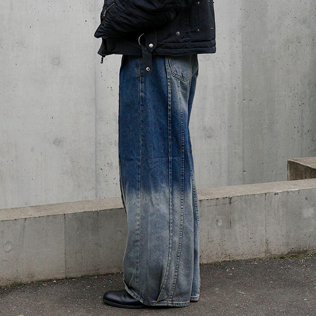 グラデーションデニムパンツ | ファッション通販サイト NUGU