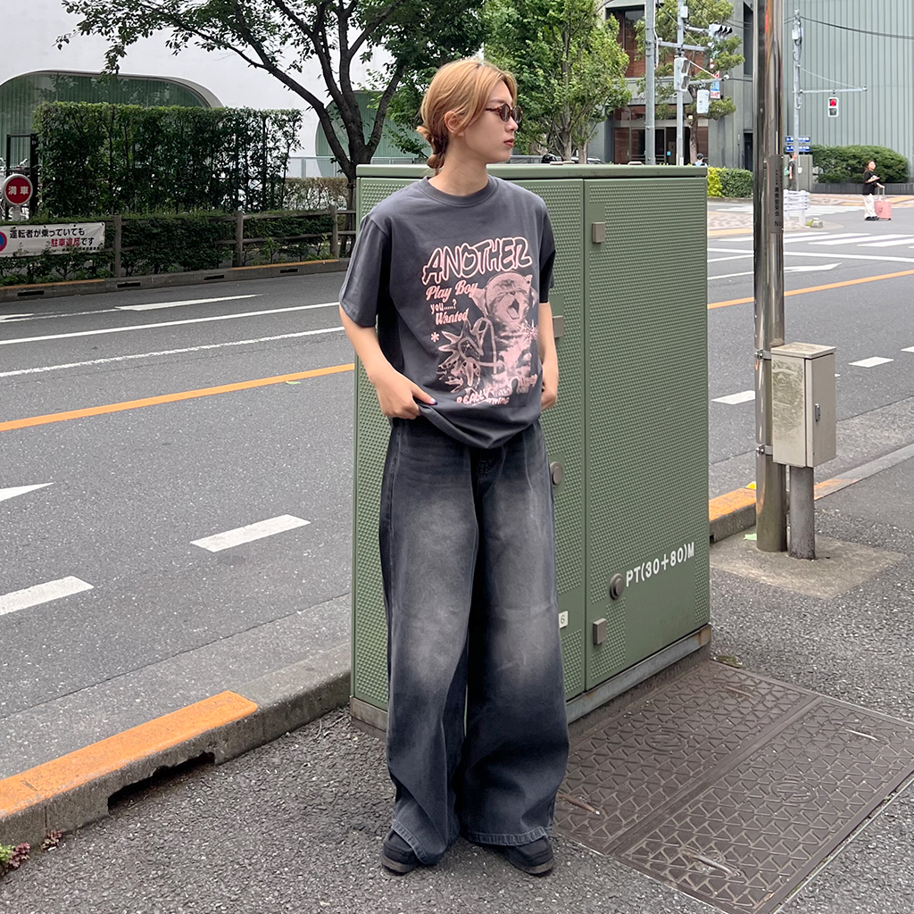 ヘムボタンデニムパンツ | ファッション通販サイト NUGU