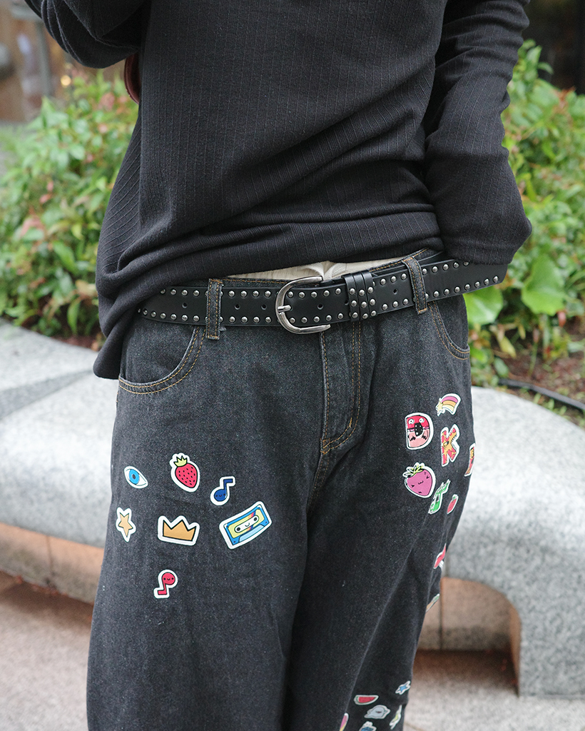 スタッズベルト　RATS Mサイズ　スタッツベルト ラッツ RATS ×HTCラッツWAY OF LIFE スタッズベルト S ベルト