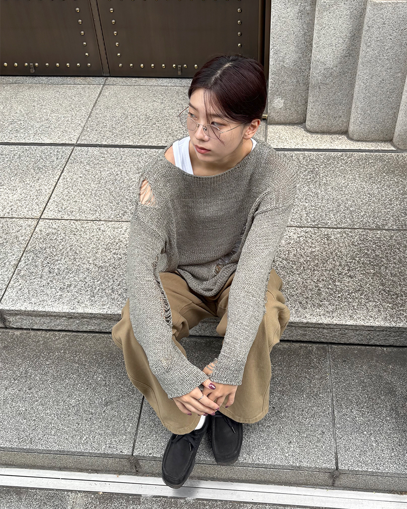 MARK&LONA ニット Swingin'NubbyCrewSweater MARK & LONA GLOBAL ONLINE STORE