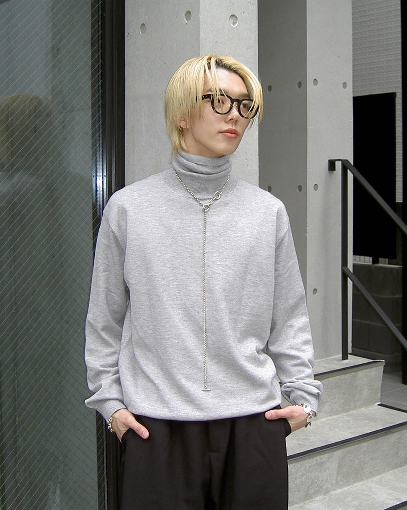 ベーシックタートルネックニット | ファッション通販サイト NUGU