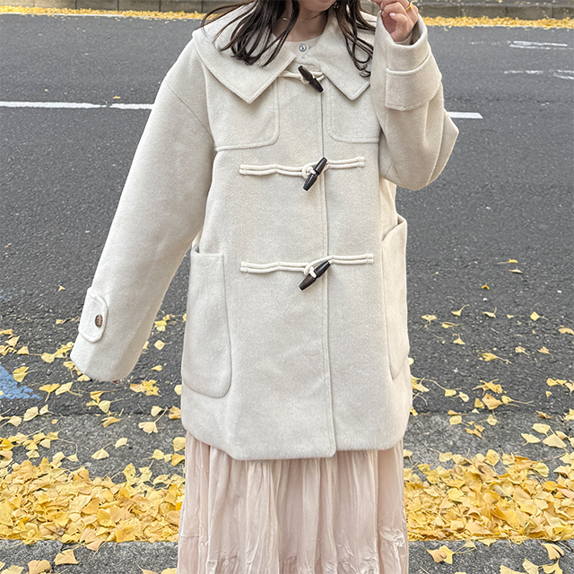 nugu plain ダッフルコート プレーンダッフルコート | ファッション通販サイト NUGU