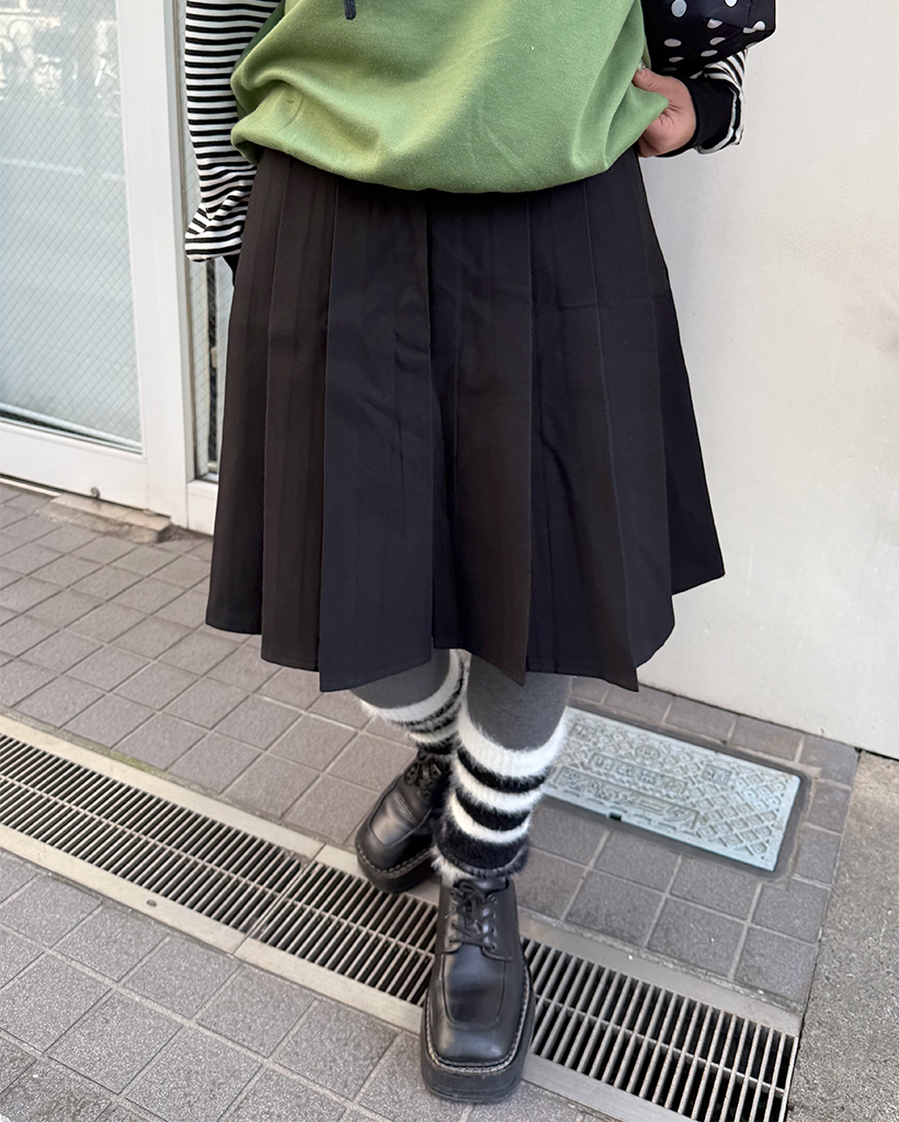 ボーダーレッグウォーマー | ファッション通販サイト NUGU