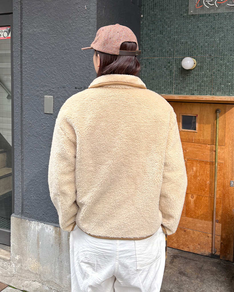 カラーポイントボアジャケット | ファッション通販サイト NUGU