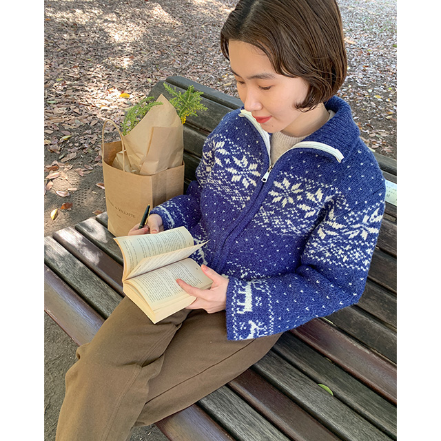 BEST 50] ノルディックジップカーディガン | ファッション通販