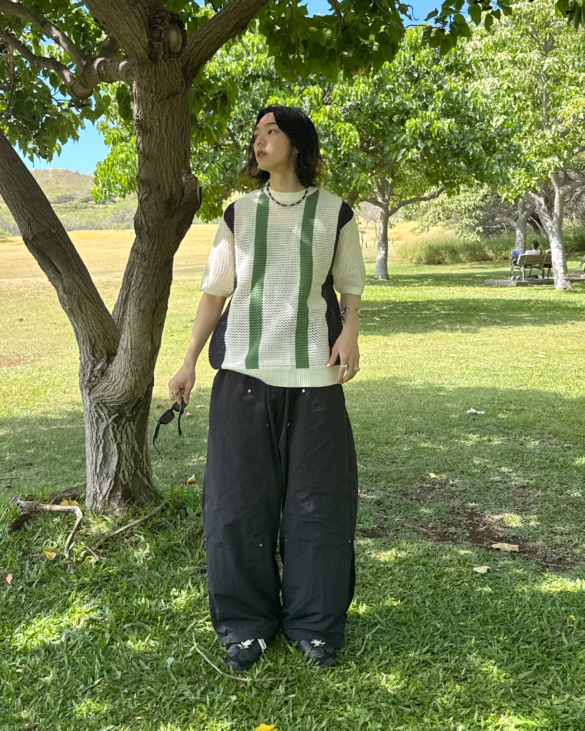 ダブルニーナイロンパンツ | ファッション通販サイト NUGU