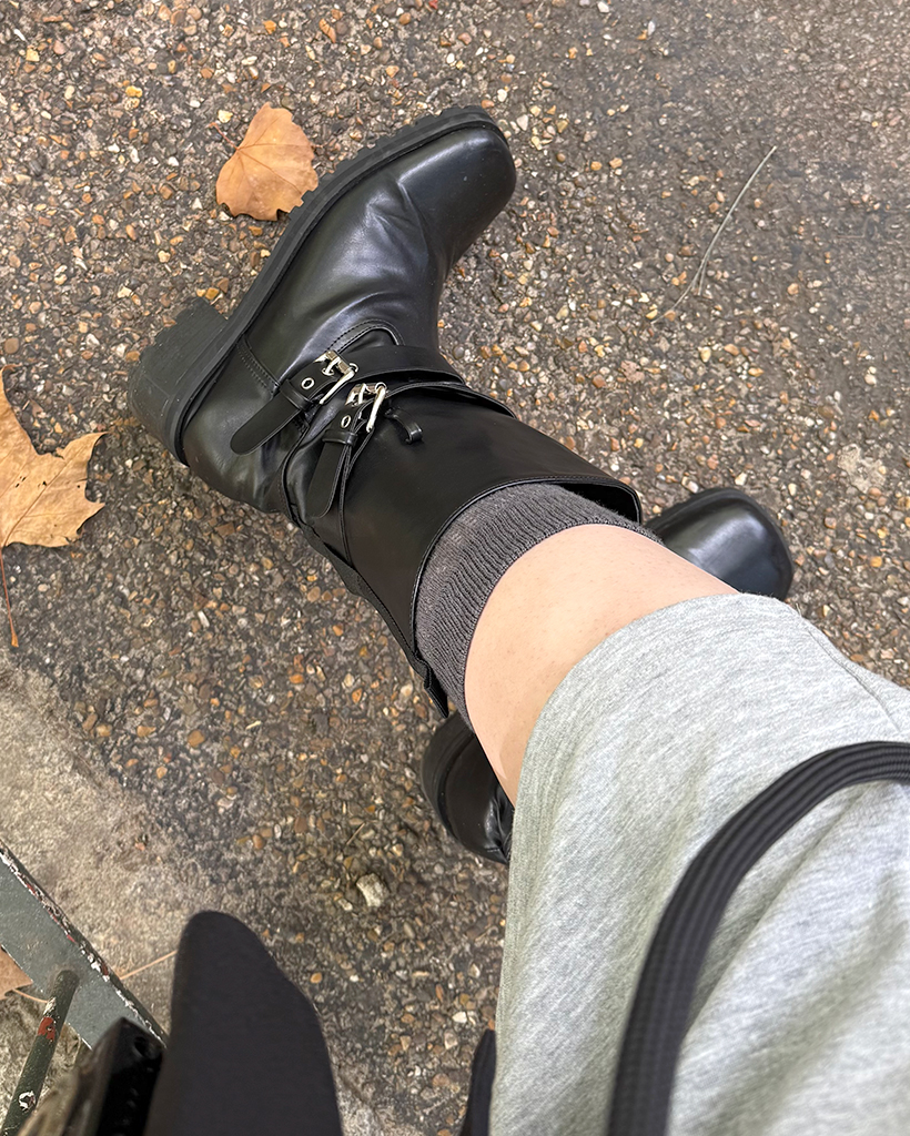 ツーバックルミドルブーツ | ファッション通販サイト NUGU