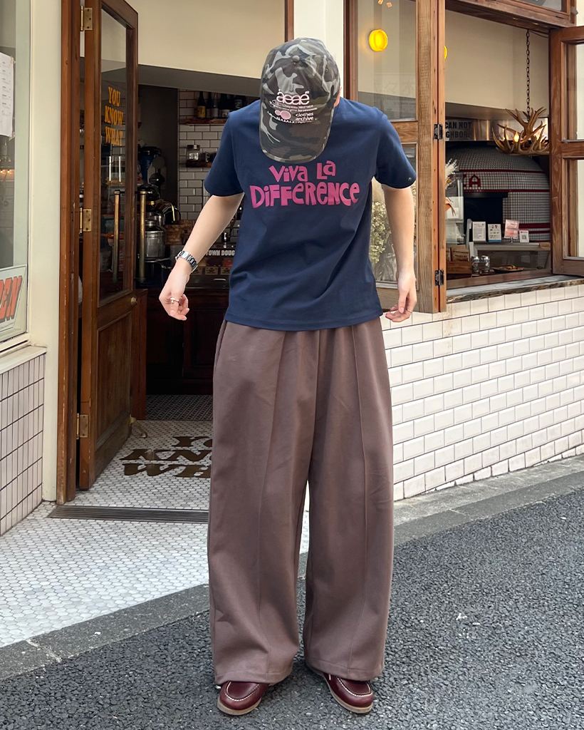 ユニセックス)バルーンフィットスウェットパンツ | ファッション