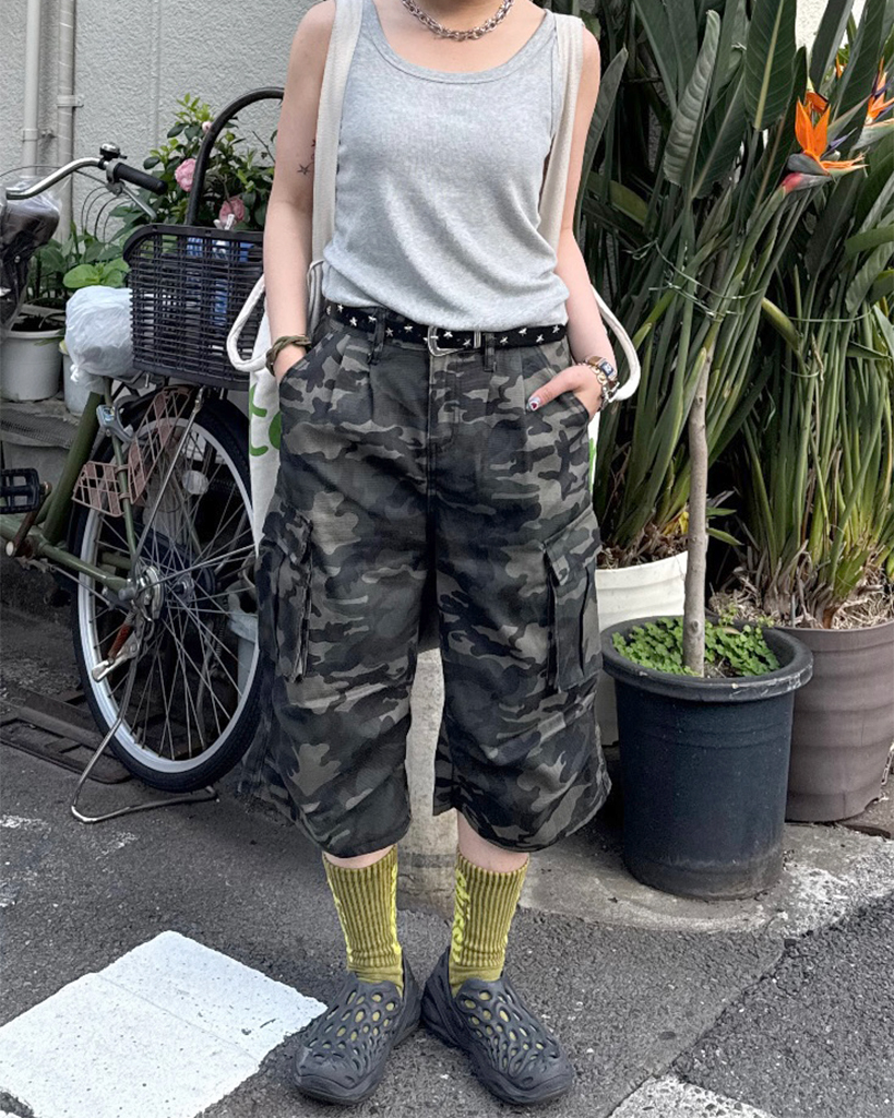 迷彩柄ハーフパンツ | ファッション通販サイト NUGU