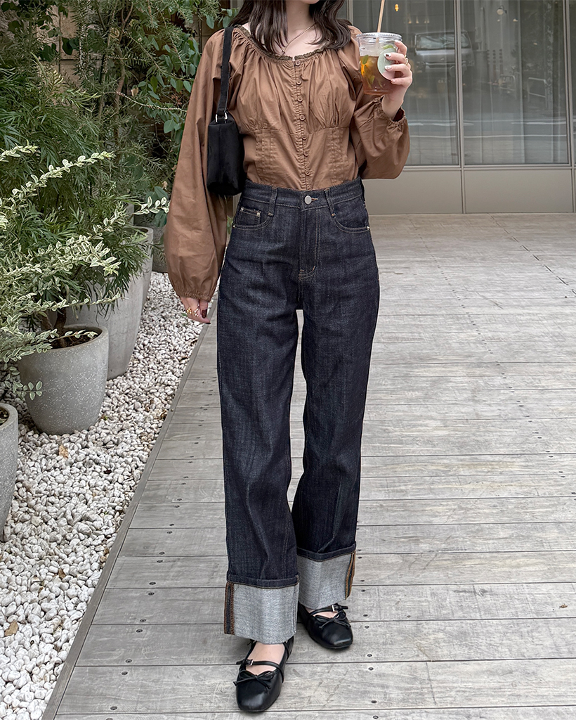 efu ロールアップデニム リジッド生デニムロールアップパンツ | ファッション通販サイト NUGU