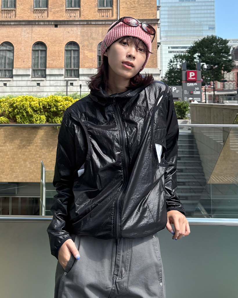 光沢2WAYウィンドブレーカー | ファッション通販サイト NUGU