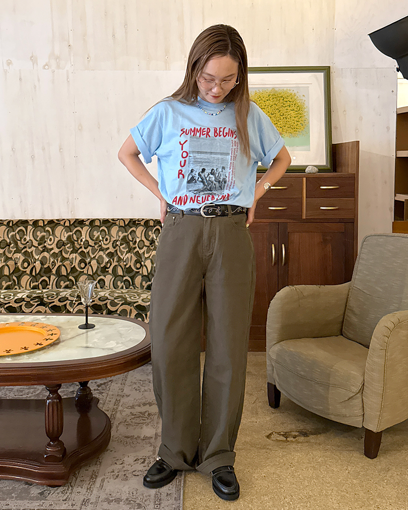 未使用品 FUJITO コットンヘンプ タックパンツ フジト リネン FUJITO (フジト) Gurkha Pants / グルカパンツ