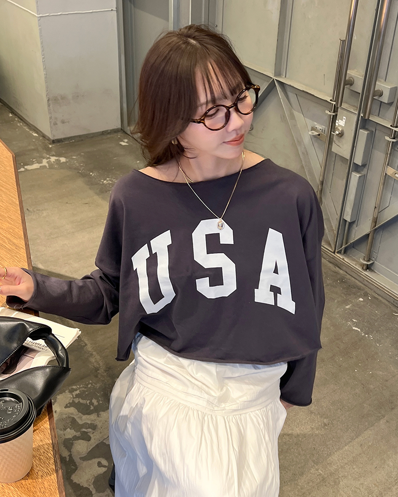 USAクロップドTシャツ | ファッション通販サイト NUGU