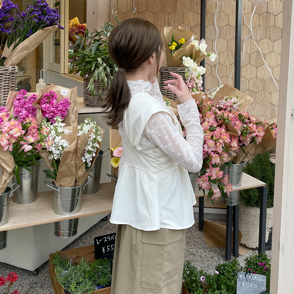 paloma wool ライトブルー リブ編み キャミソール paloma wool ライトブルー リブ編み キャミソール TALLサイズ