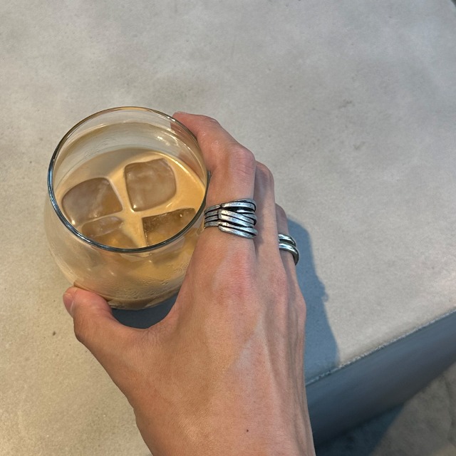 ビンテージレイヤーリング