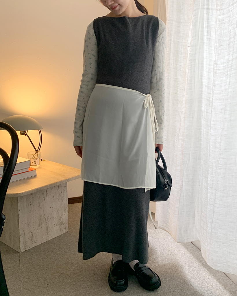 シアーレイヤードラップスカート | ファッション通販サイト NUGU