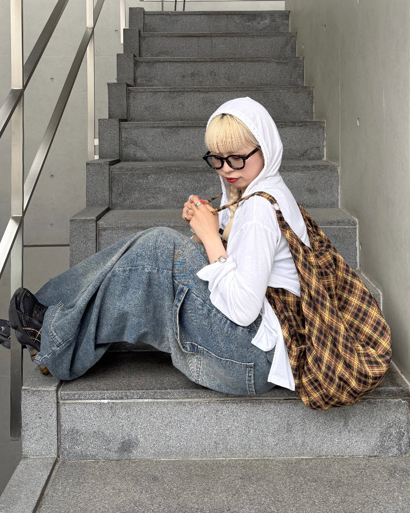 ビッグチェックショルダーバッグ | ファッション通販サイト NUGU