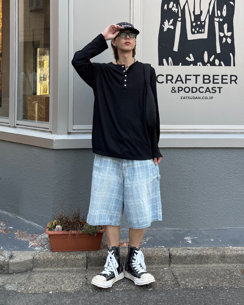 ⭐︎ はる - ヘンリーネックジャガードニット INTER FACTORY ⭐︎ はる - ヘンリーネックジャガードニット INTER FACTORY
