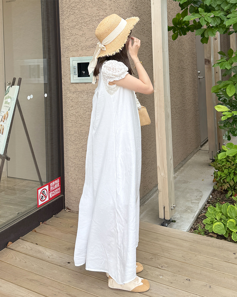 バックツイストリボンロングワンピース | ファッション通販