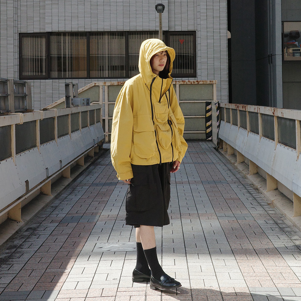 2wayナイロンテックパーカー | ファッション通販サイト NUGU