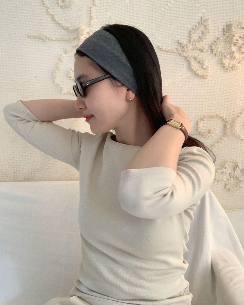 リブニットヘアバンド | ファッション通販サイト NUGU