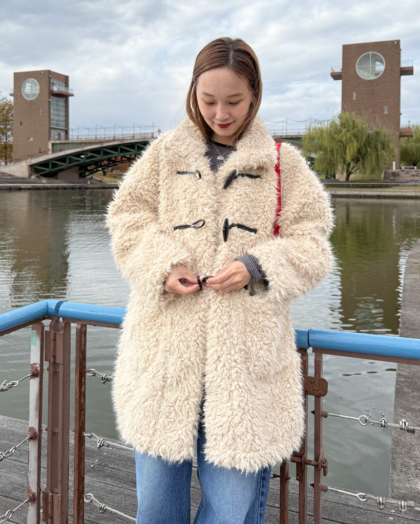 ブークレカラーダッフルコート | ファッション通販サイト NUGU