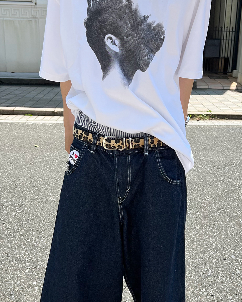 ヒョウ柄ベルト | ファッション通販サイト NUGU