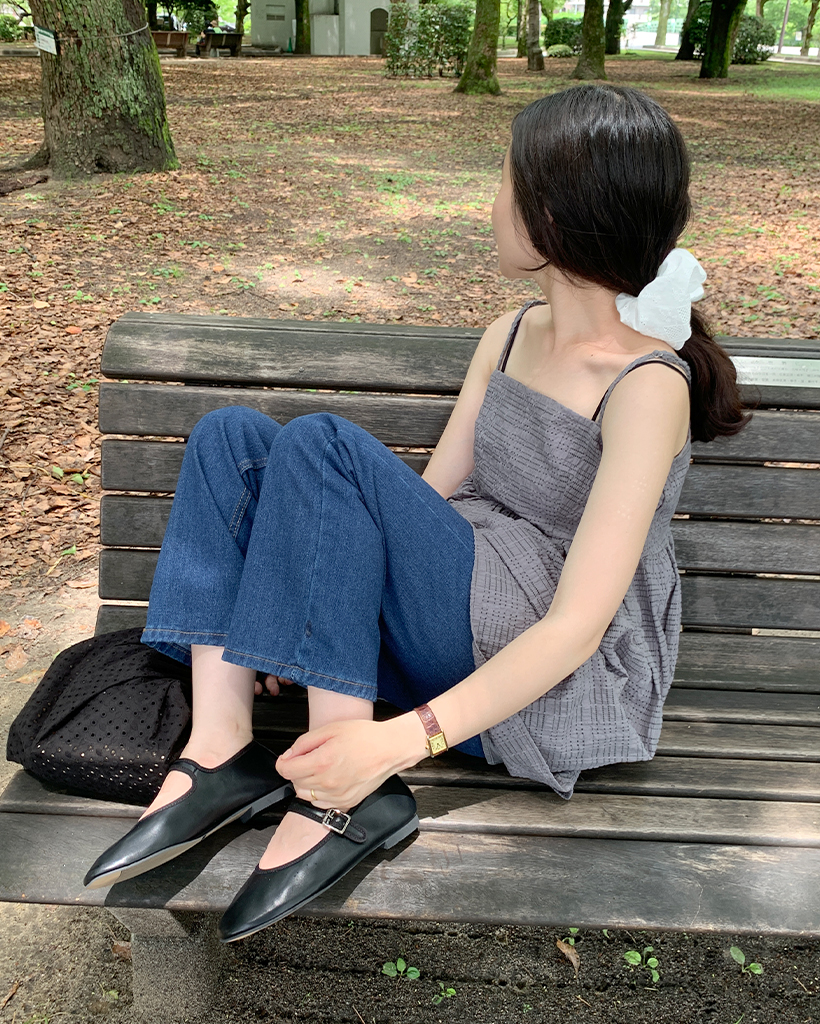 ワンストラップカジュアルメリージェーン | ファッション通販