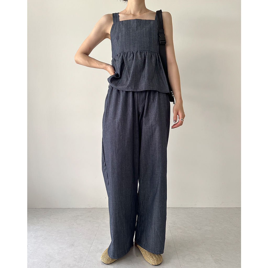 バックリボンデニムビスチェ | ファッション通販サイト NUGU