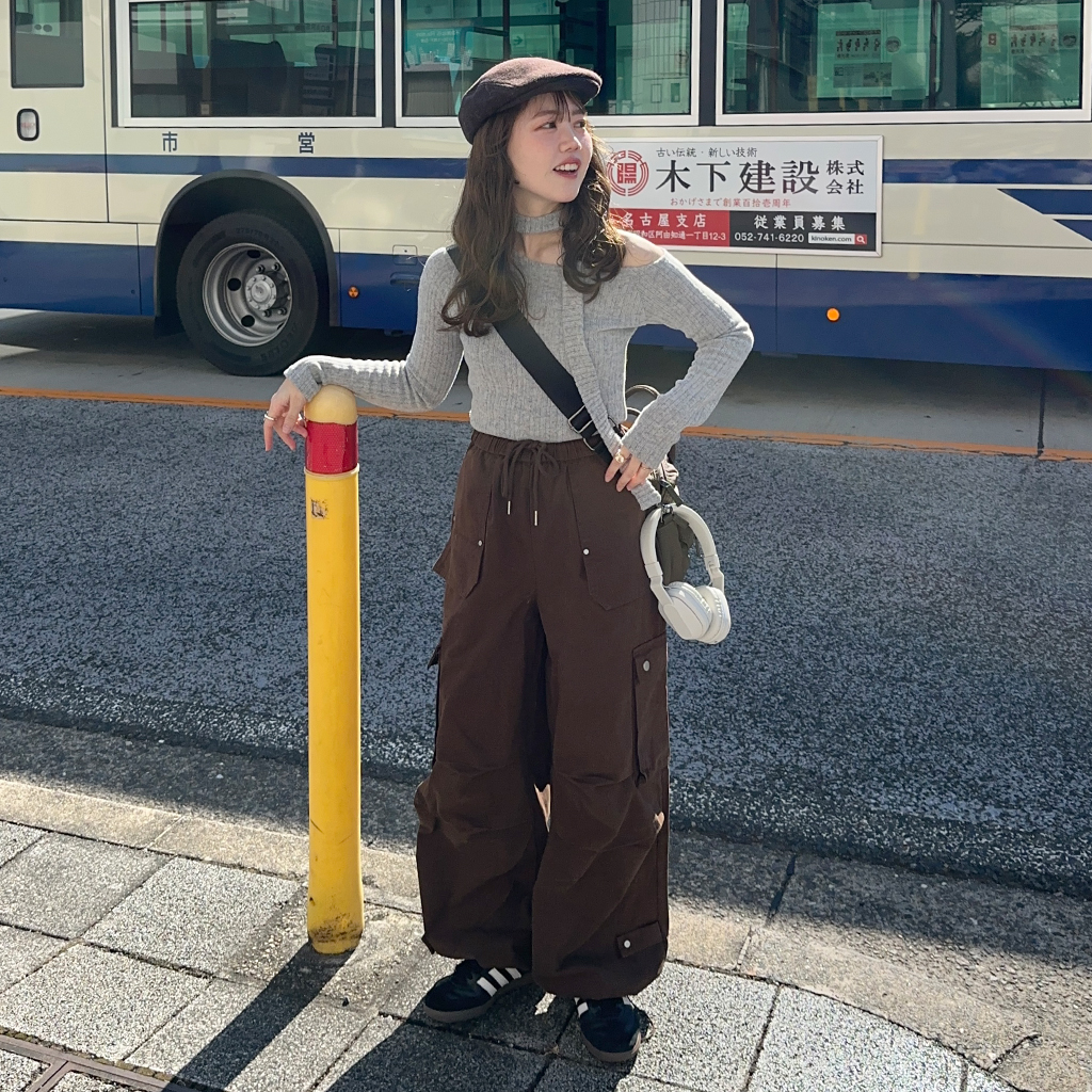 ユニセックス)ポケットカーゴパンツ | ファッション通販サイト NUGU