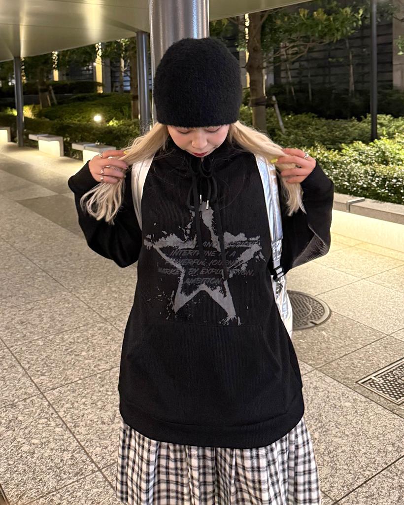 ストリングディテールメタリックリュックサック | ファッション