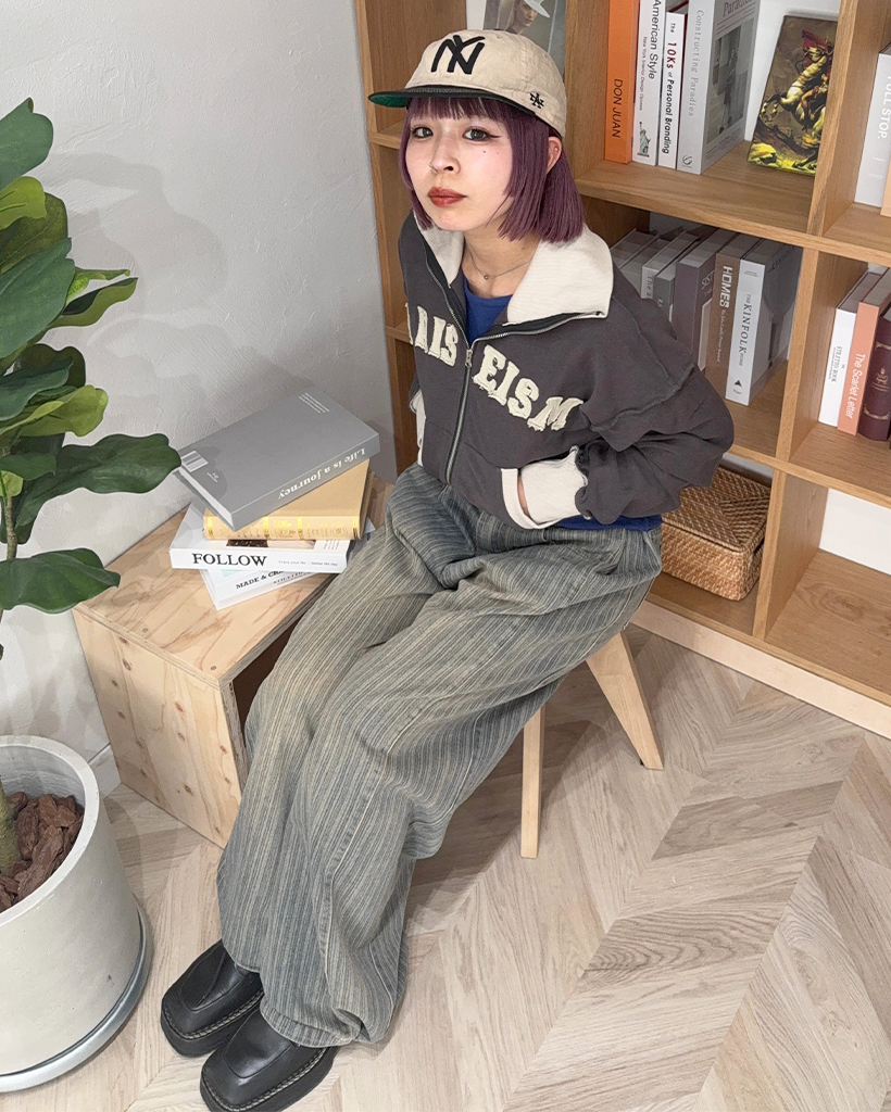 ARISクロップドジップアップ | ファッション通販サイト NUGU