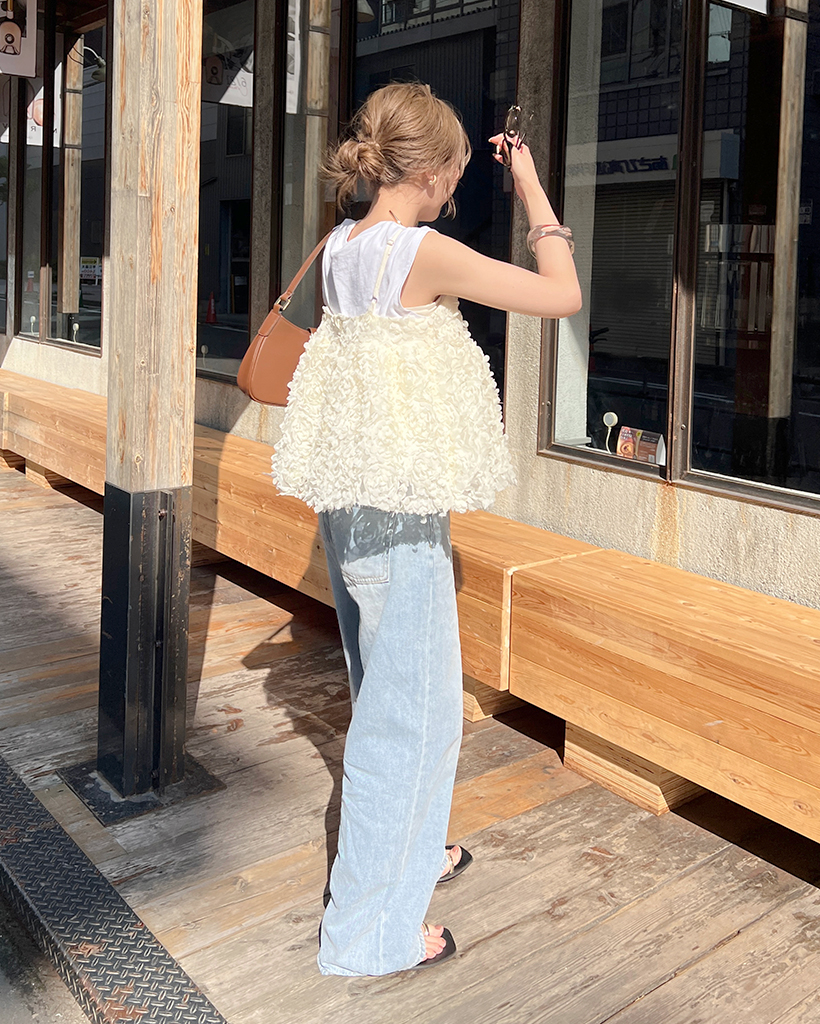 ローズポイントキャミソール | ファッション通販サイト NUGU