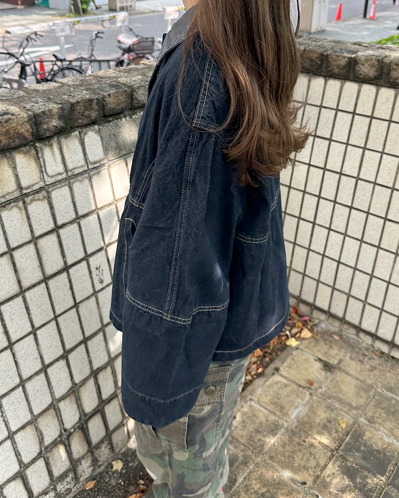 エマフローレス　デニムジャケット　4L エマフローレス デニムジャケット 4L公式 ストア