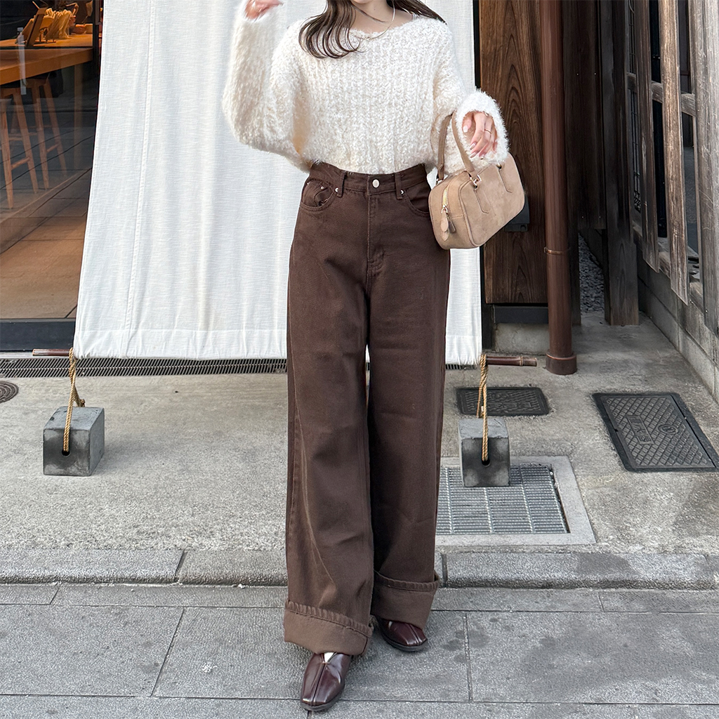 ブークレディテールVネックニット | ファッション通販サイト NUGU