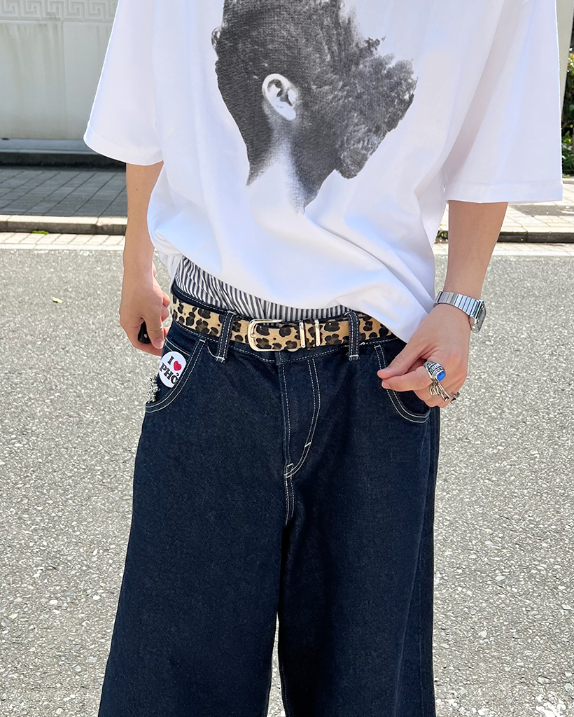 ヒョウ柄ベルト | ファッション通販サイト NUGU