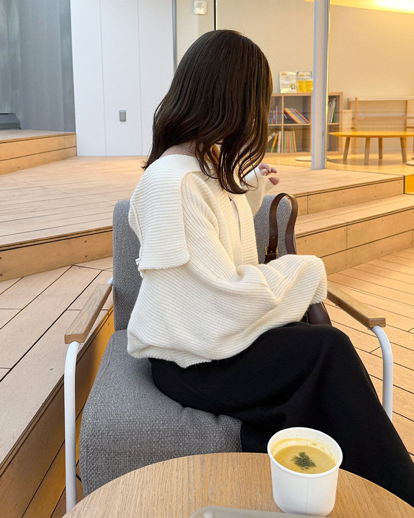 ショートワンボタンカーディガン | ファッション通販サイト NUGU
